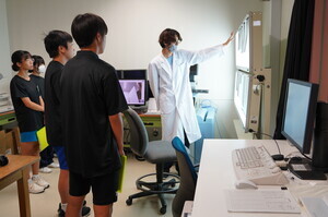 放射線技術科学専攻ブース