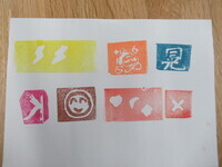 消しゴムはんこ教室