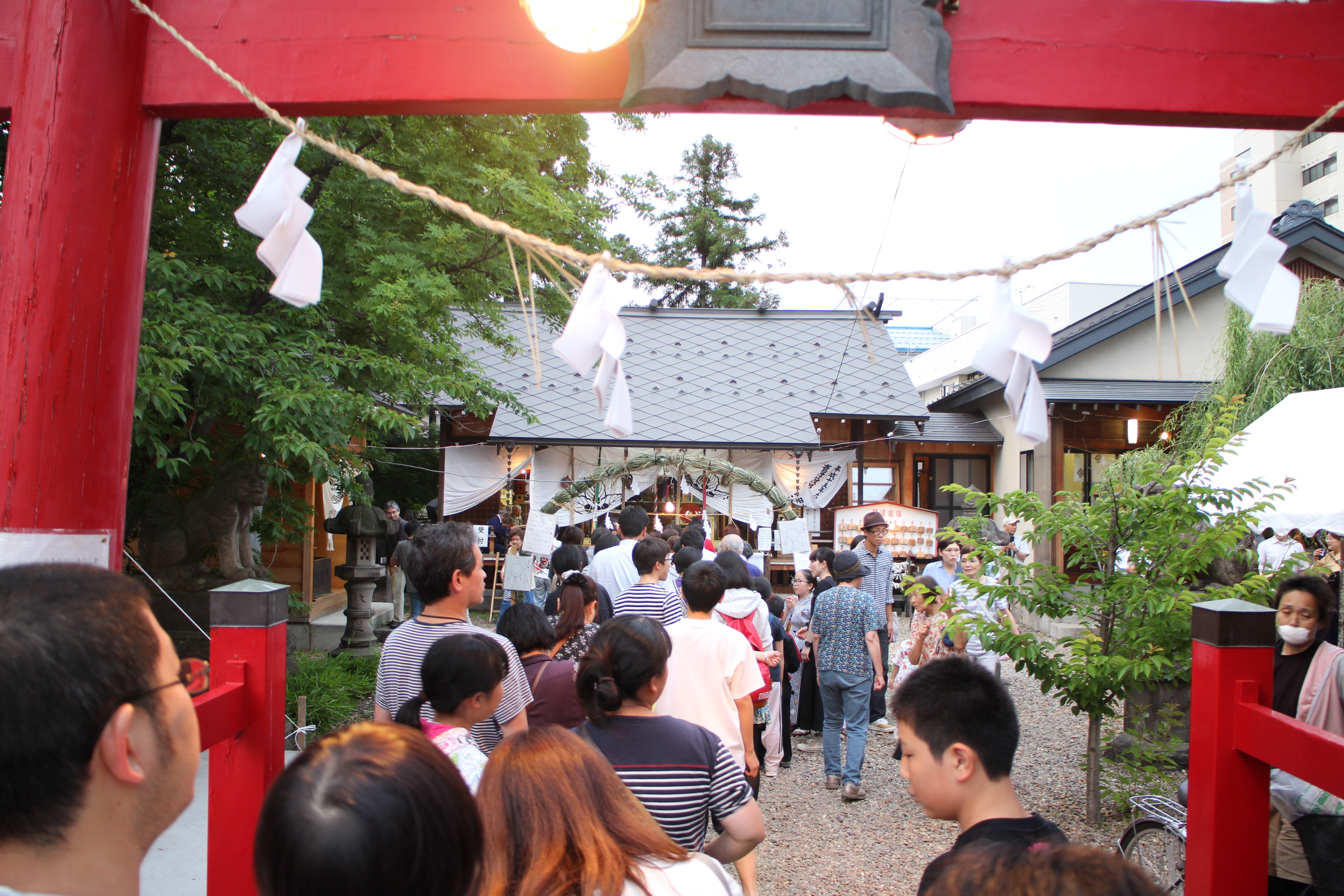 胸肩神社　宵宮