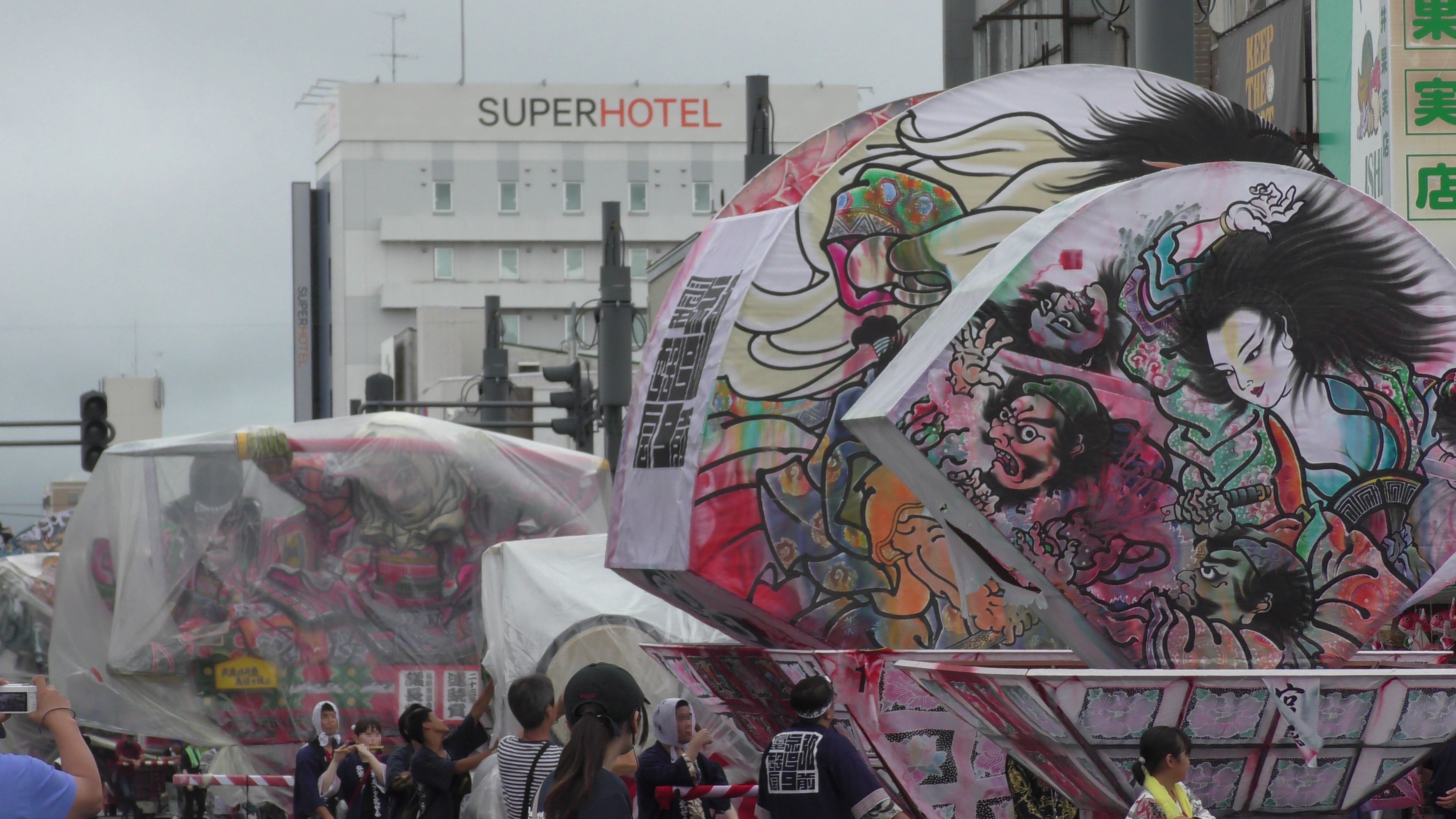 弘前ねぷたはなぬかびを迎えました(2025.8.7) - いいかも！！弘前