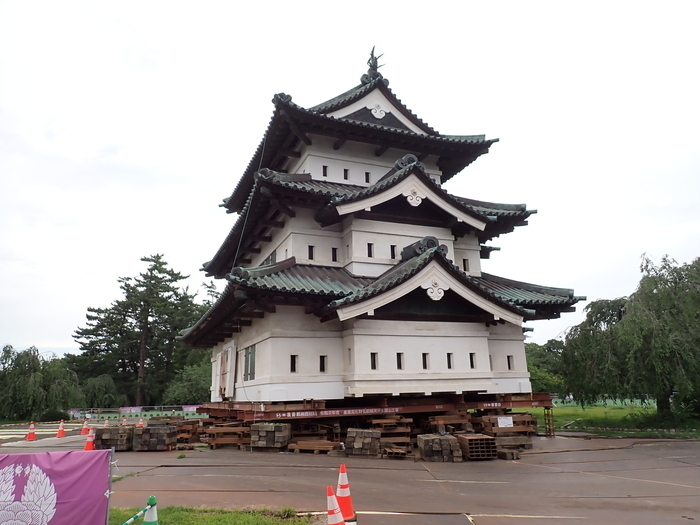 1次回転後(南面)の画像