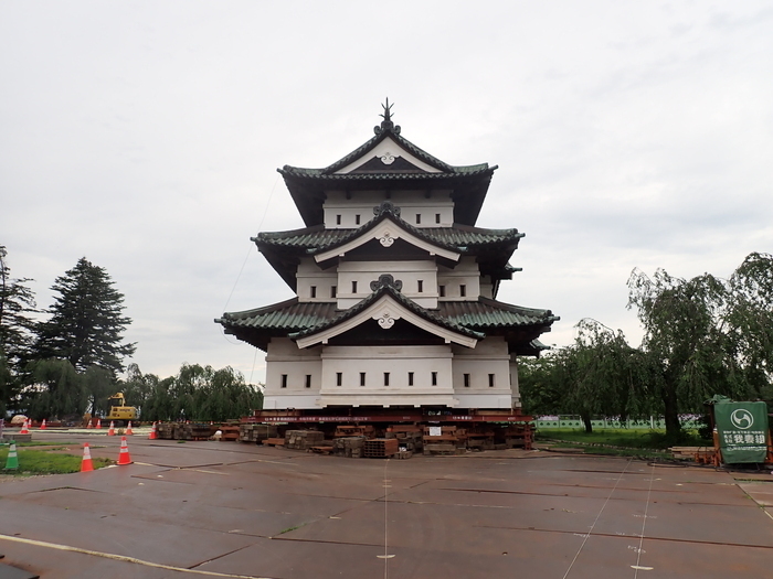 1次回転後(2次移動先中心部から撮影)の画像
