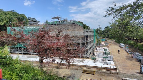 作業構台設置状況