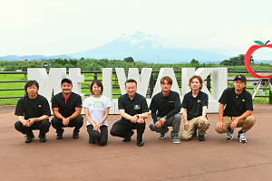 りんご協会青年部との対話集会（集合写真）