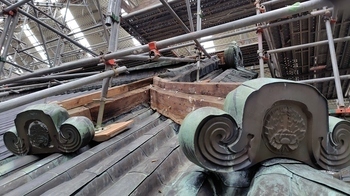 二の丸東門北西隅棟・降棟の画像