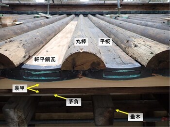 軒先の様子の画像 軒先の様子の画像