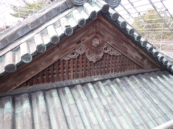 二の丸東門2階東側妻