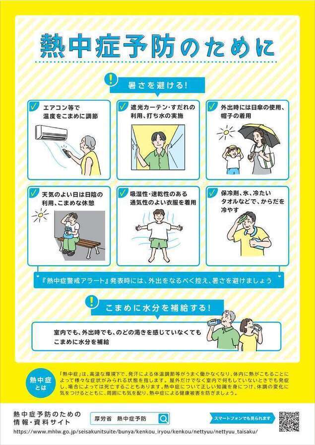 熱中症予防のために1
