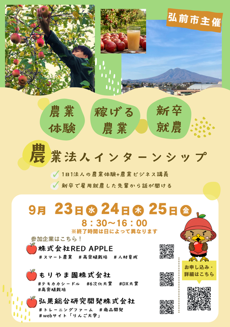 インターンシップチラシ