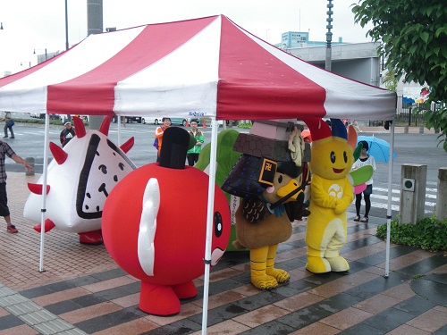 ドッピー君、ふじ丸くん、ジャン坊くん、しらかみさん家くん