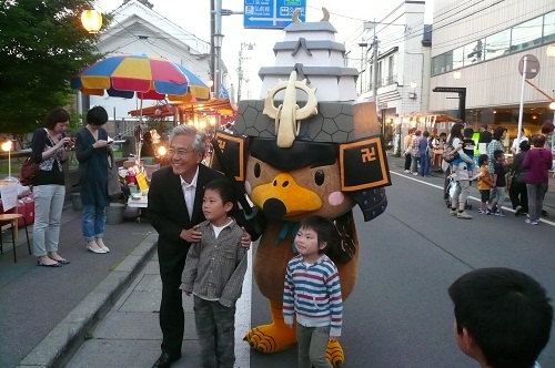 葛西市長と一緒に写真