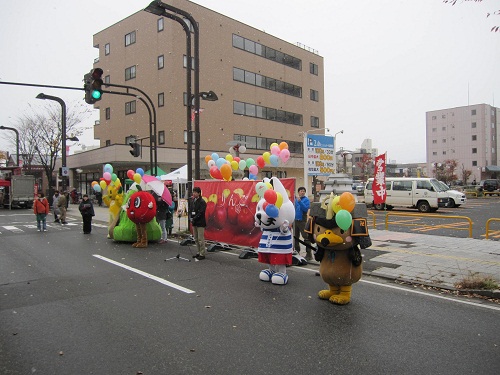 りんごトラック市