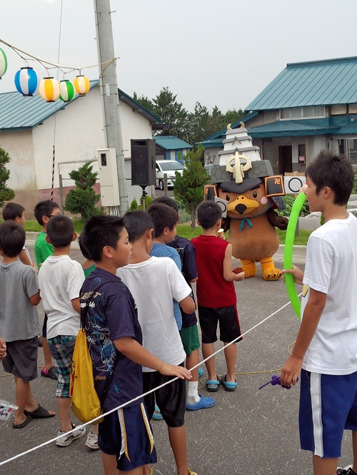 三省地区交流センターの夏祭り