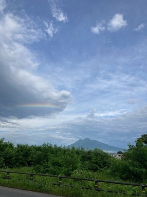 岩木山8月