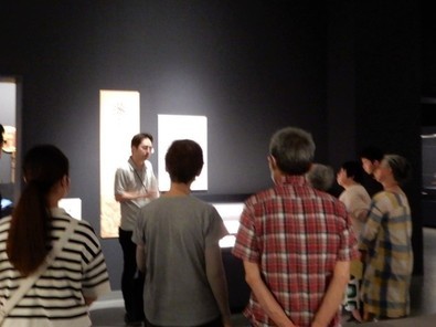 ギャラリートークの様子